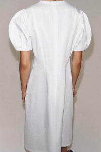 ROBE MI-LONGUE AVEC LIN ZW COLLECTION