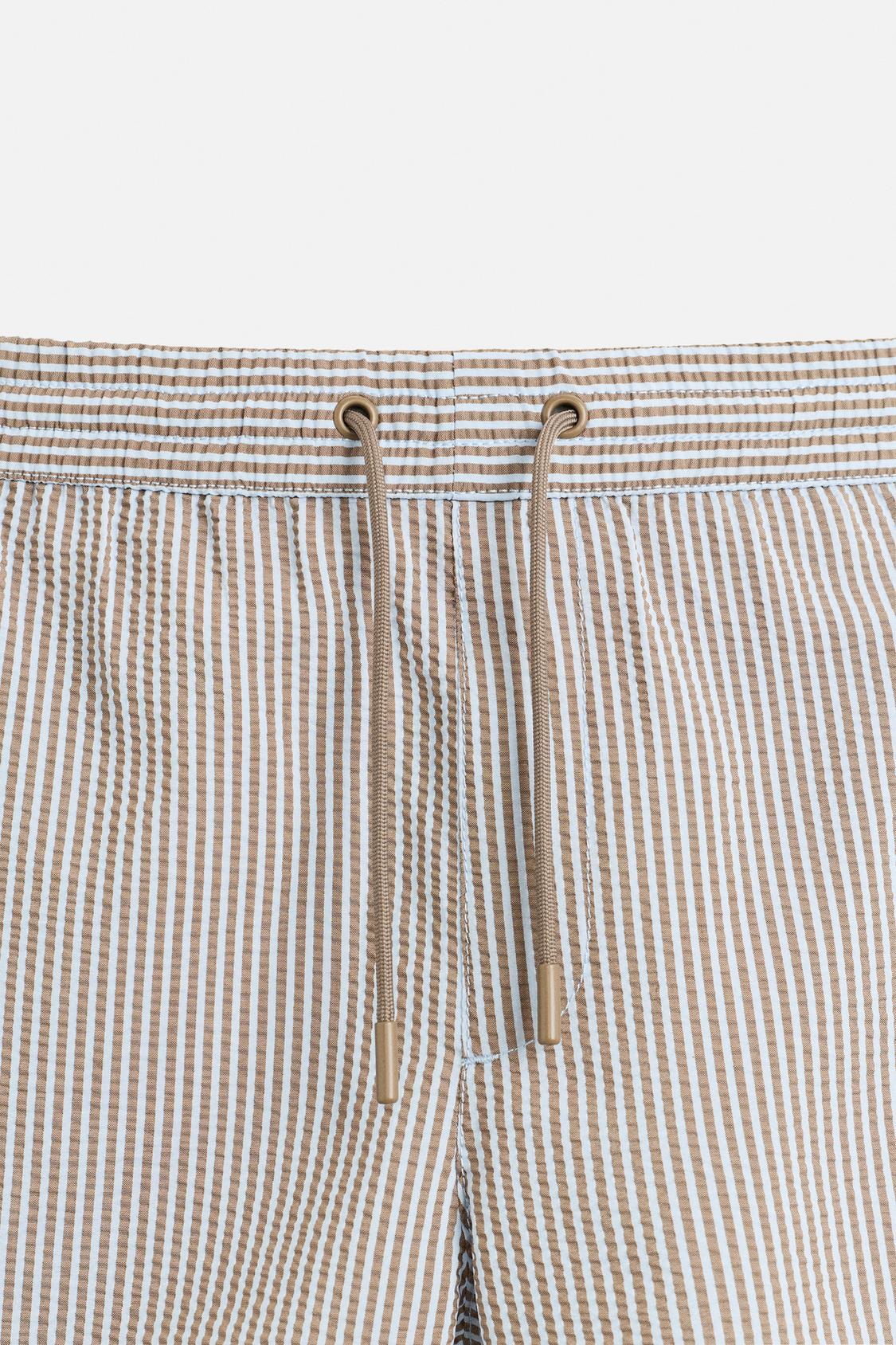 MAILLOT DE BAIN COURT SEERSUCKER
