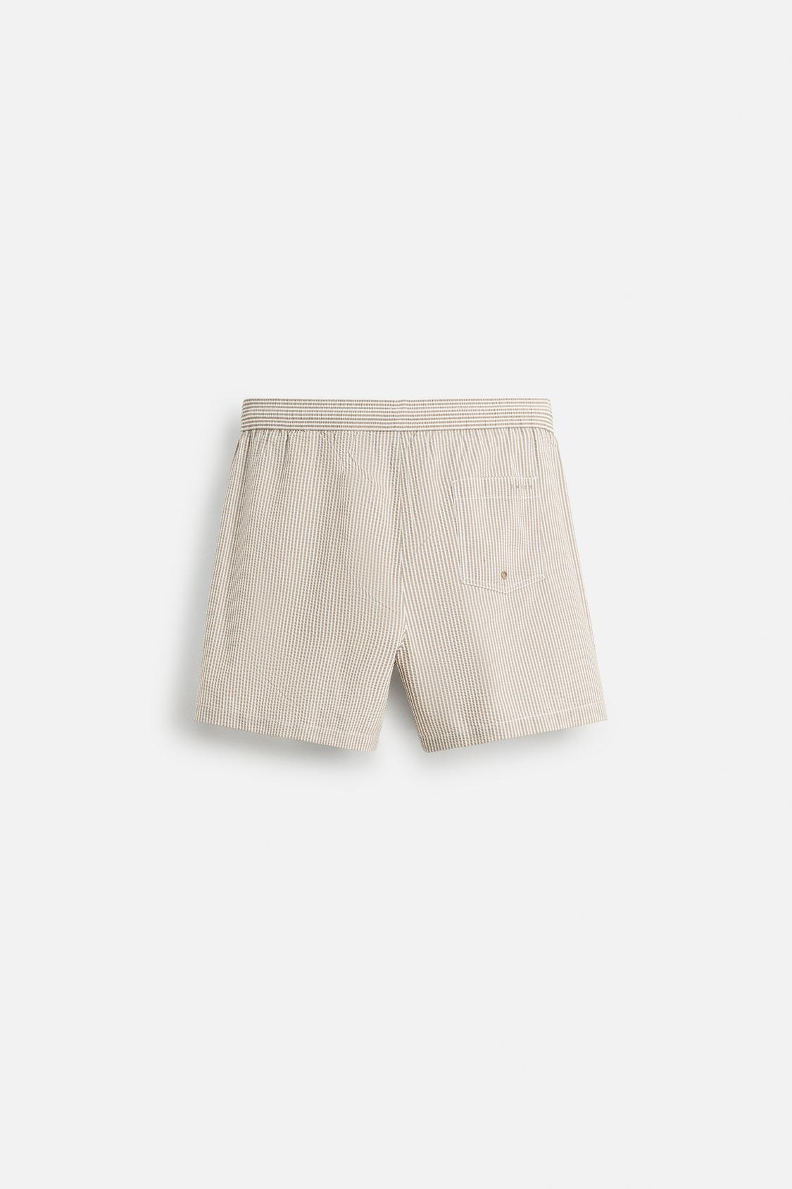 MAILLOT DE BAIN COURT SEERSUCKER
