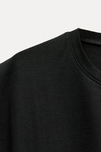 T-shirt épais effet délavé - Blanc