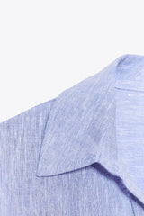 CHEMISE COURTE EN LIN