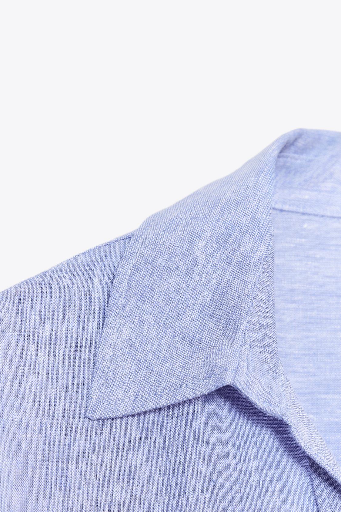 CHEMISE COURTE EN LIN