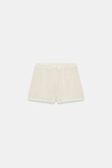 SHORT RUSTIQUE À RAYURES