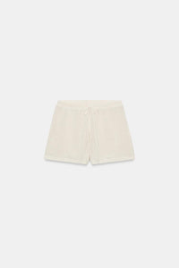 SHORT RUSTIQUE À RAYURES