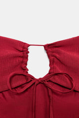 ROBE LONGUE À BRETELLES