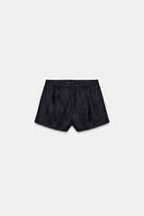 SHORT EN JEAN À PINCES ZW COLLECTION