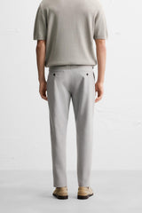 PANTALON À TEXTURE CONFORT