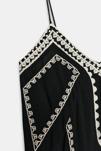 ROBE LONGUE BRODERIES ZW COLLECTION