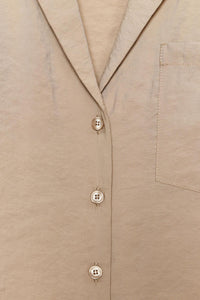 CHEMISE FLUIDE MANCHES COURTES
