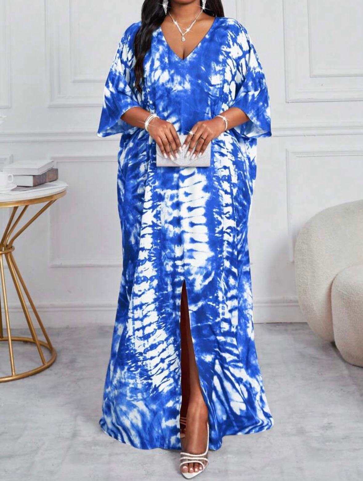 Robe élégante - Bleu azur