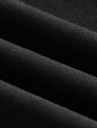 T-shirt Casual à Manches longues - Noir