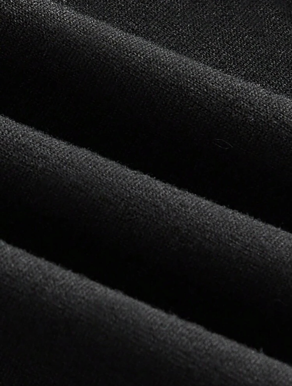 T-shirt Casual à Manches longues - Noir