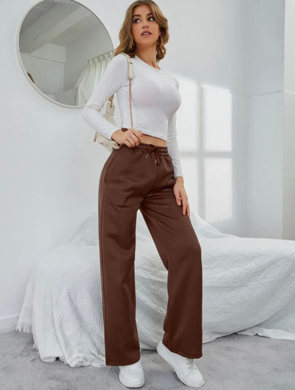 Pantalon de survêtement - Marron