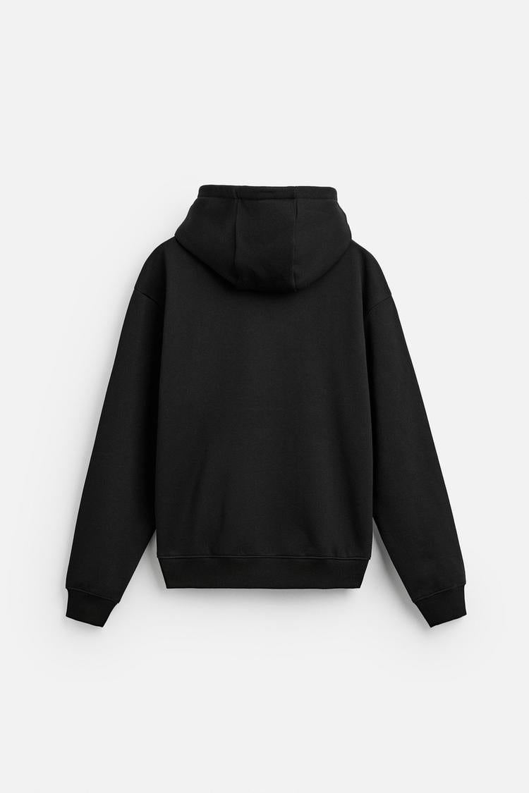Sweat à capuche  - Noir