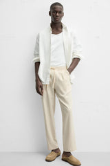 PANTALON RELAXED FIT COTON - LIN