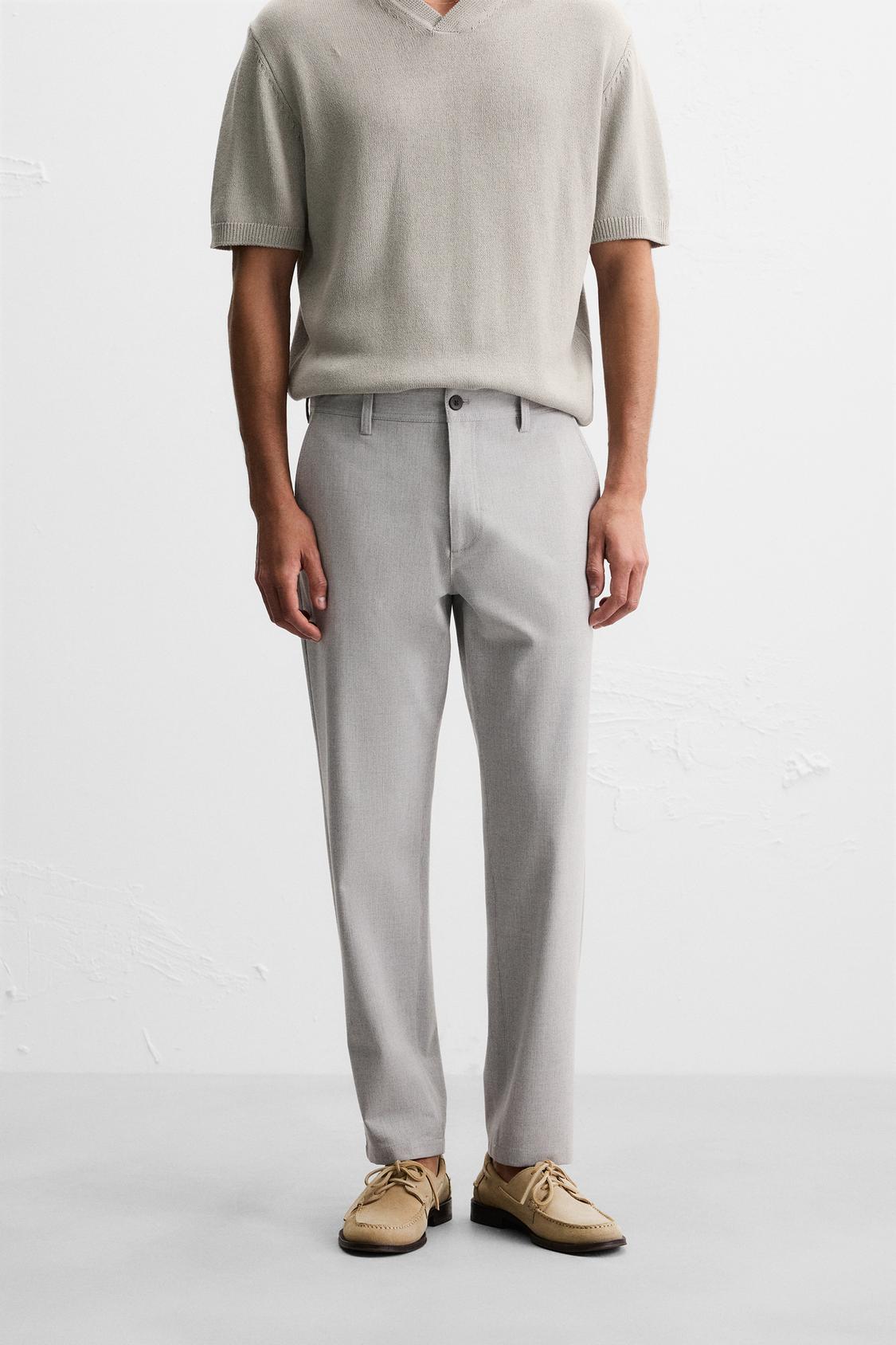 PANTALON À TEXTURE CONFORT