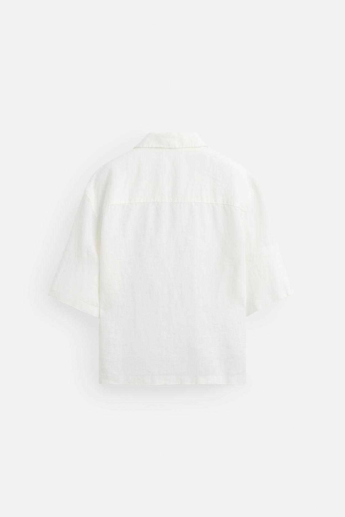 CHEMISE KIMONO 100 % LIN