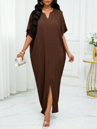 Robe caftan - Marron