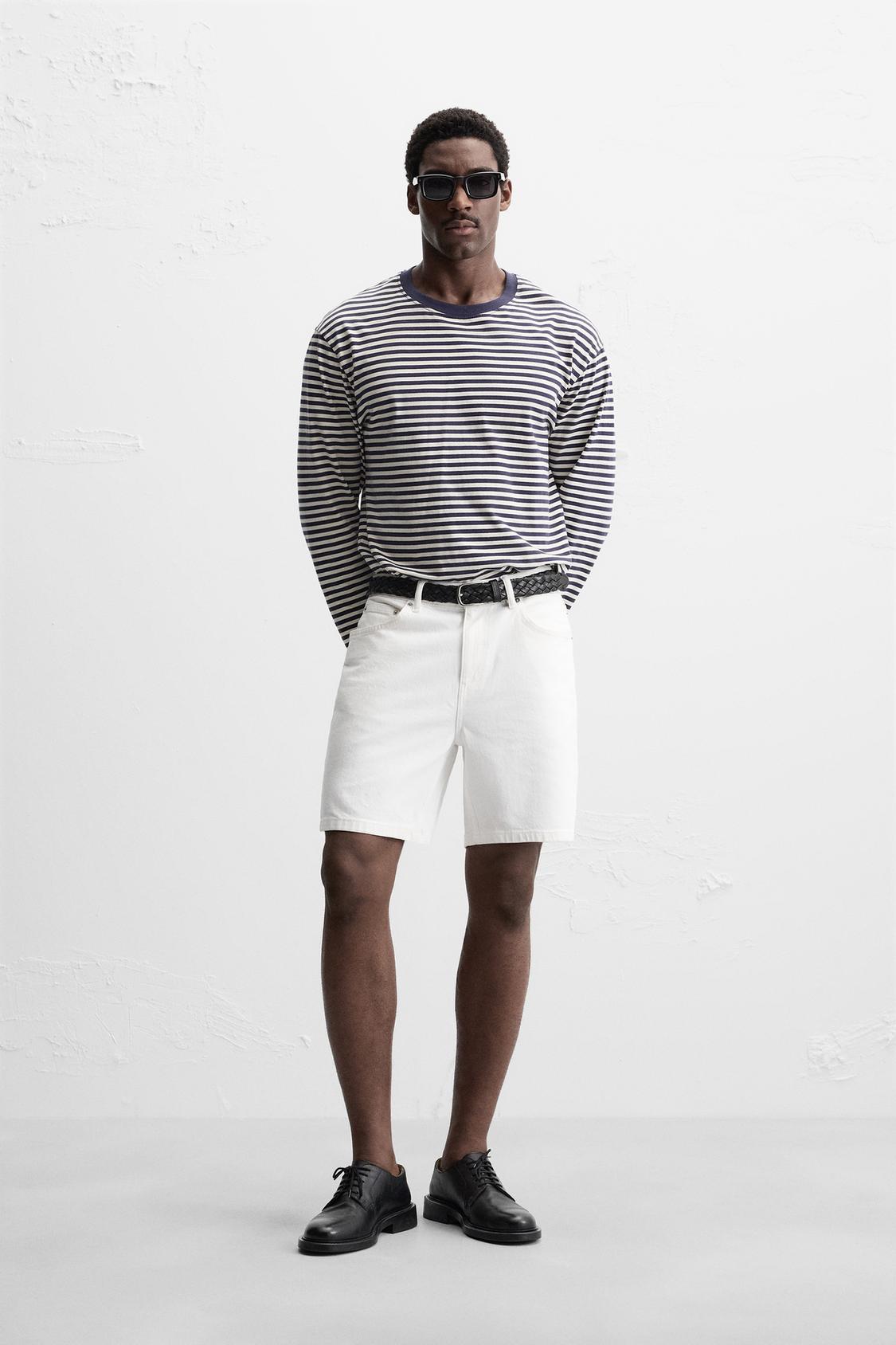 SHORT EN DENIM COUPE CLASSIQUE