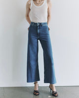 Jean collection zw marine droit a taille haute - Noir
