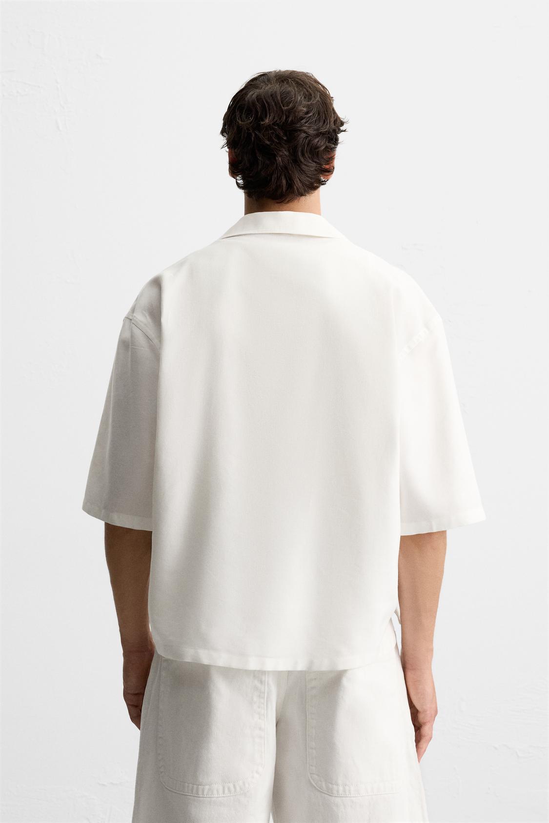 CHEMISE FLUIDE COUPE DÉCONTRACTÉE