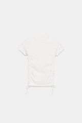 T-SHIRT FRONCÉ RÉGLABLE