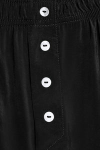 SHORT FLUIDE ÉLASTIQUE BOUTONS