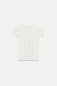 T-SHIRT À INSCRIPTION SUR LE DEVANT
