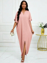 Robe caftan - Rose bonbon