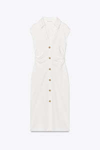 ROBE CHEMISE PIQUÉE