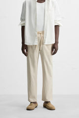 PANTALON RELAXED FIT COTON - LIN