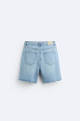 Short en Jean - Noir