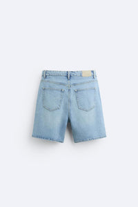 Short en Jean - Noir