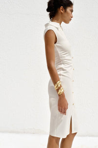 ROBE CHEMISE PIQUÉE