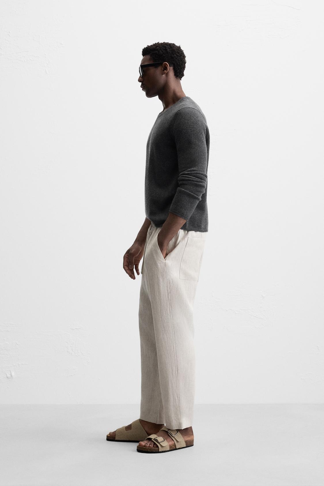 PANTALON 100% LIN