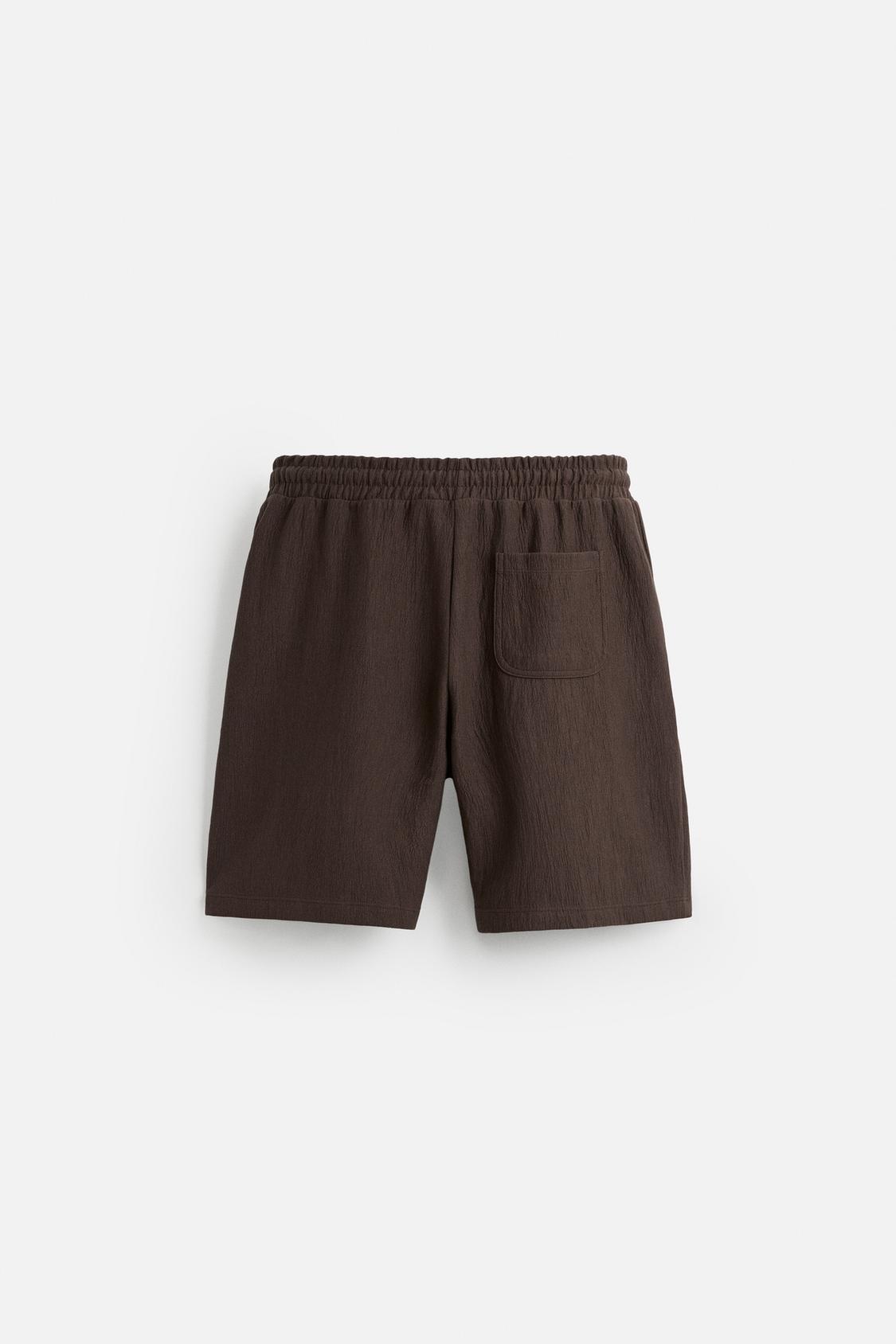 BERMUDA JOGGING STRUCTURÉ