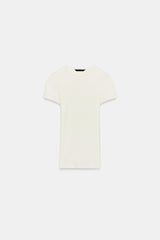 T-SHIRT CÔTELÉ