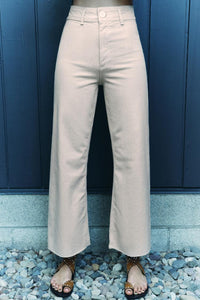 Jean collection zw marine droit a taille haute - Noir