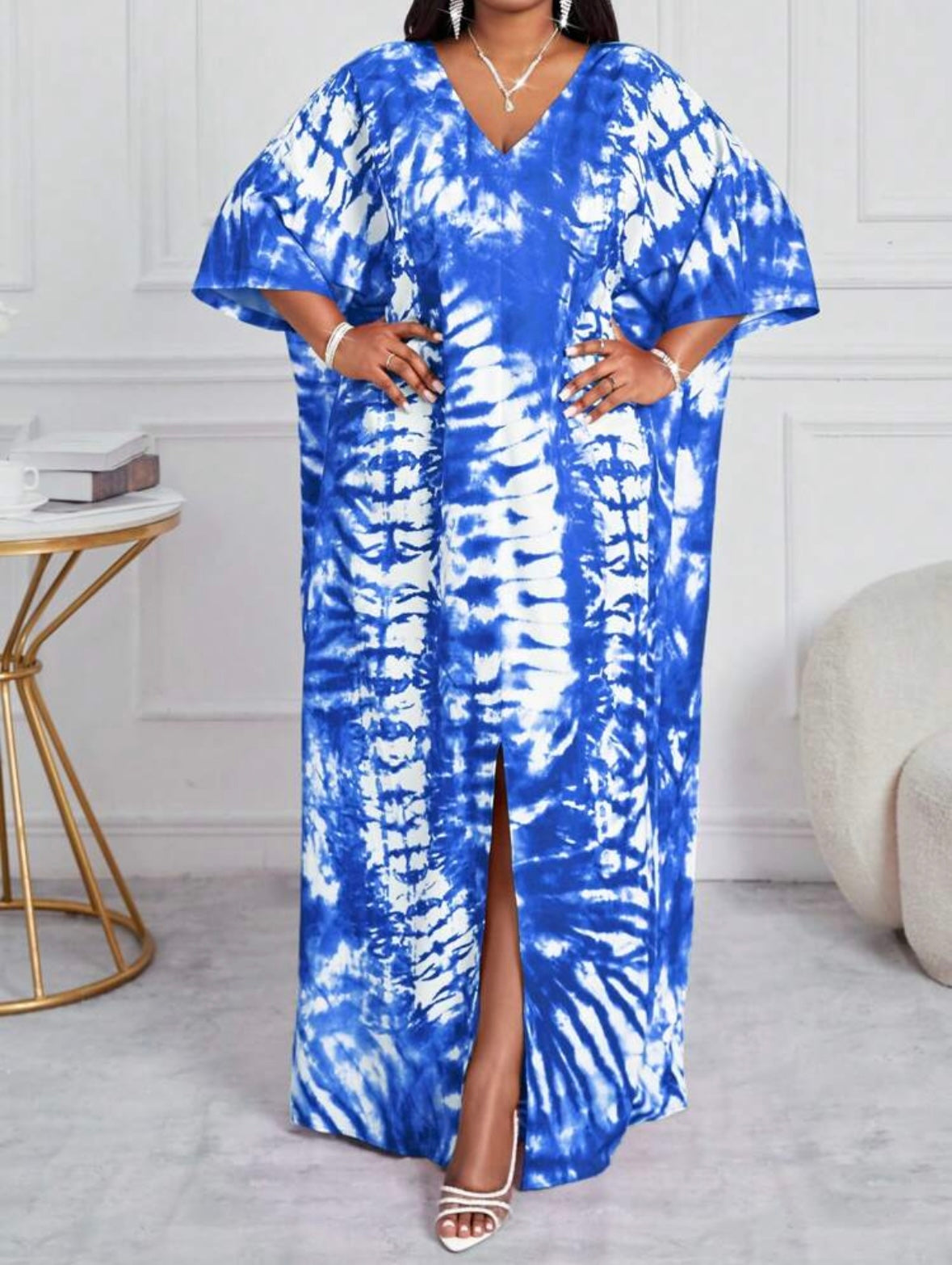 Robe élégante - Bleu azur