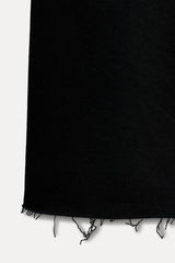 Jean collection zw marine droit a taille haute - Noir