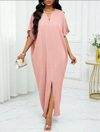 Robe caftan - Rose bonbon