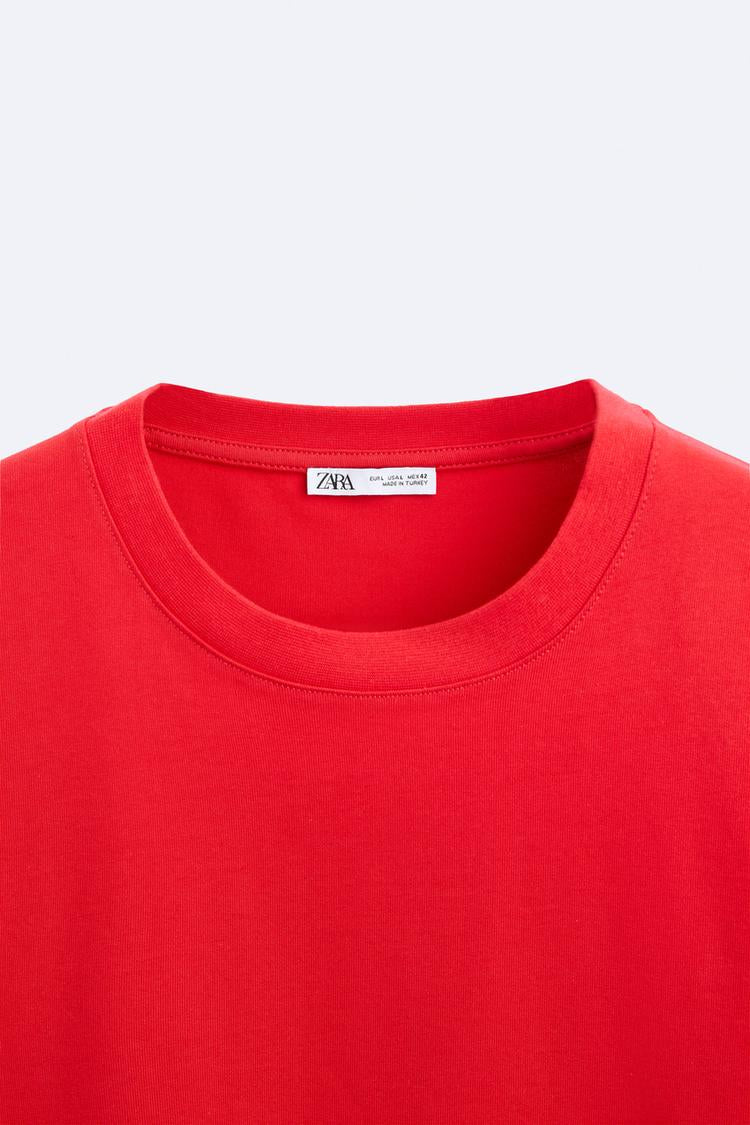 T shirt basique épais - Orange