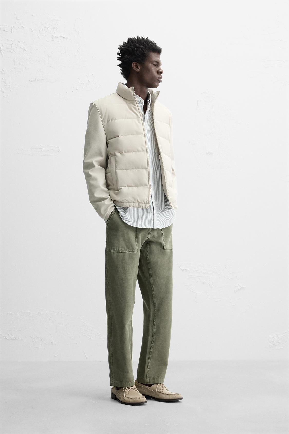 VESTE MATELASSÉE COMBINÉE