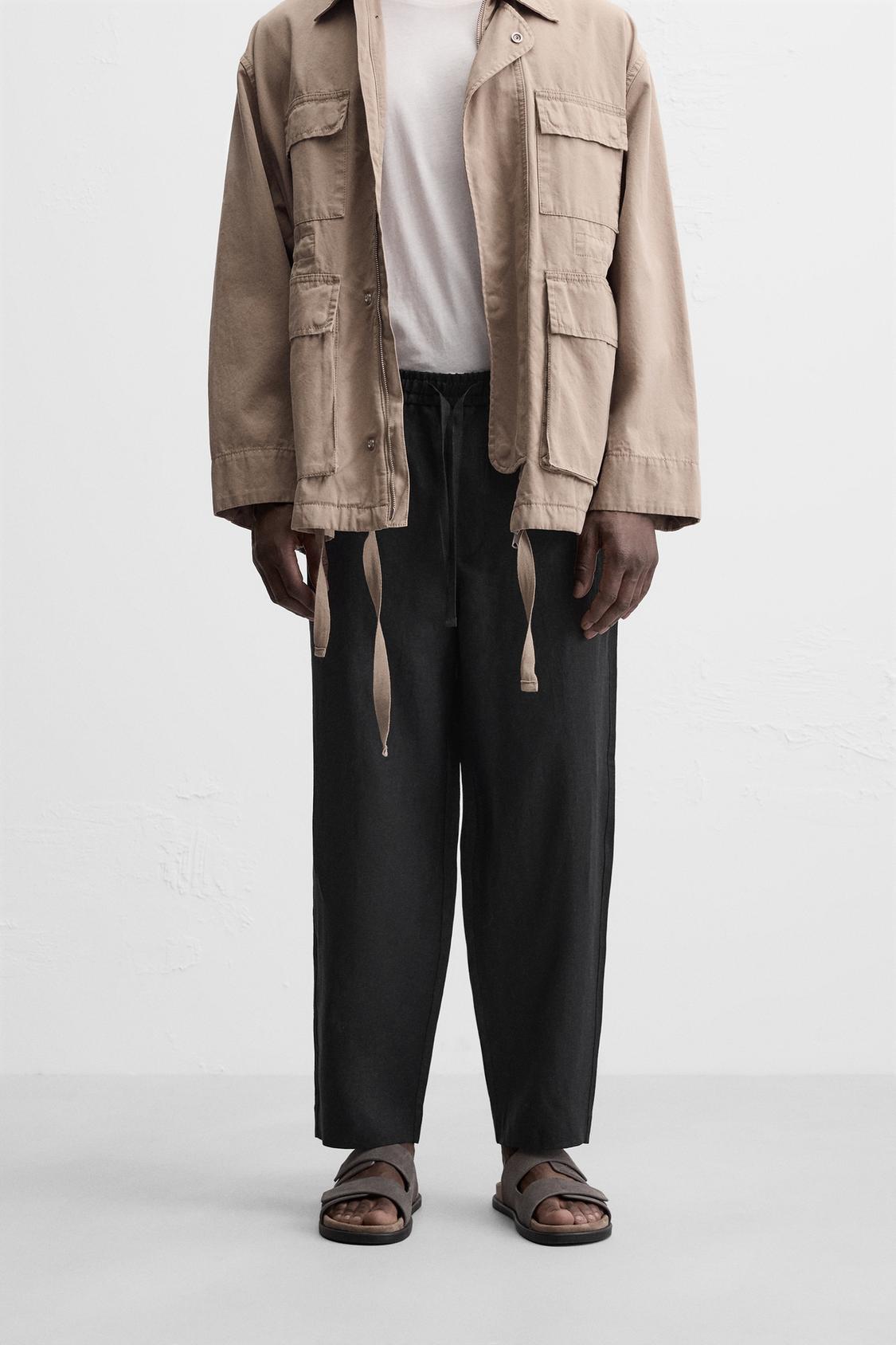 PANTALON 100% LIN