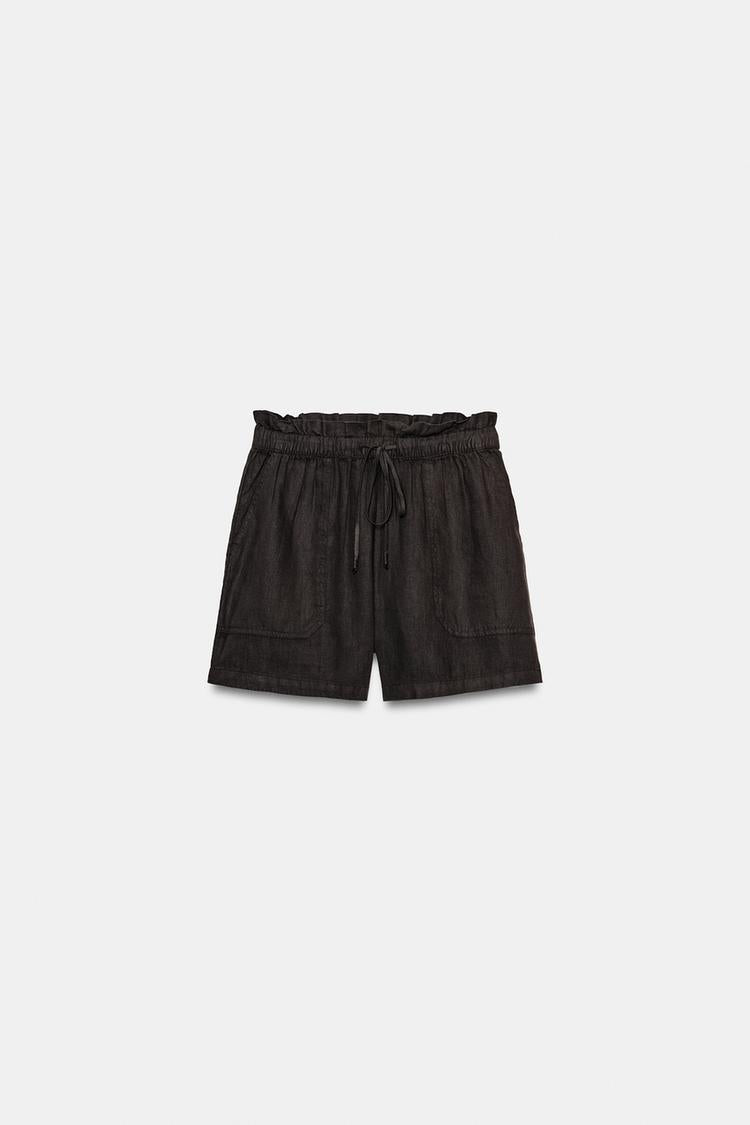 SHORT 100% LIN ZW COLLECTION