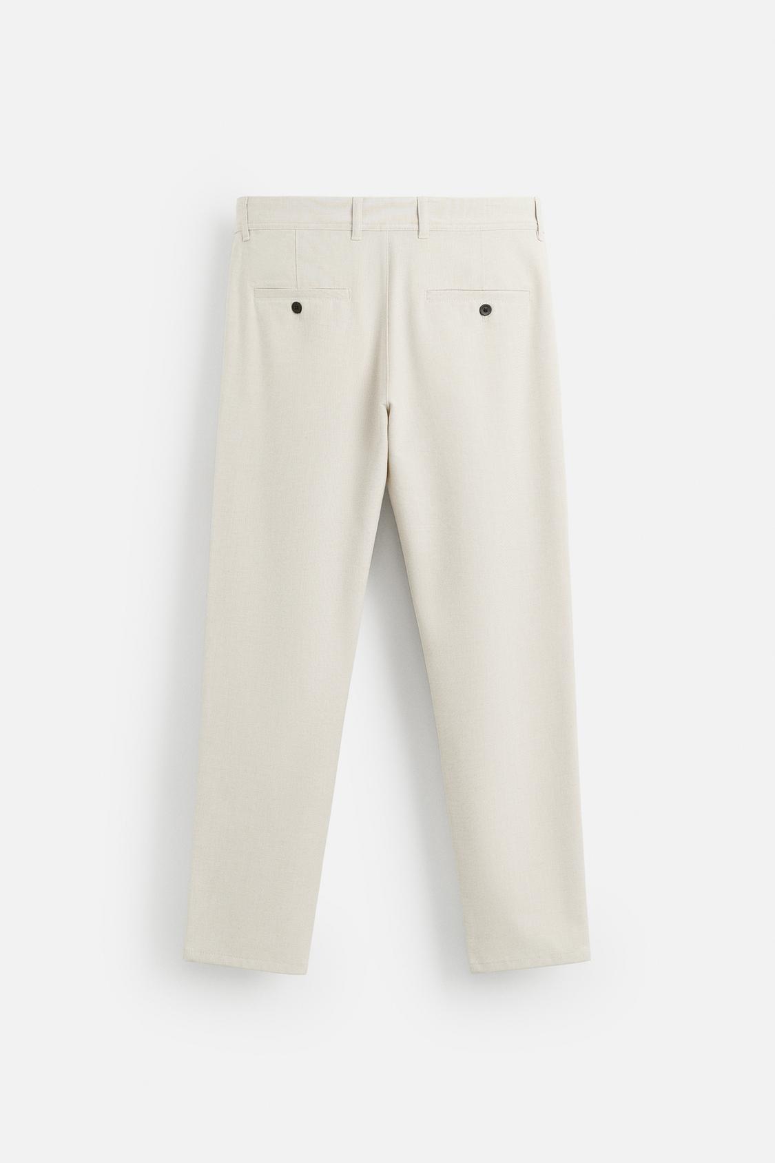 PANTALON À TEXTURE CONFORT