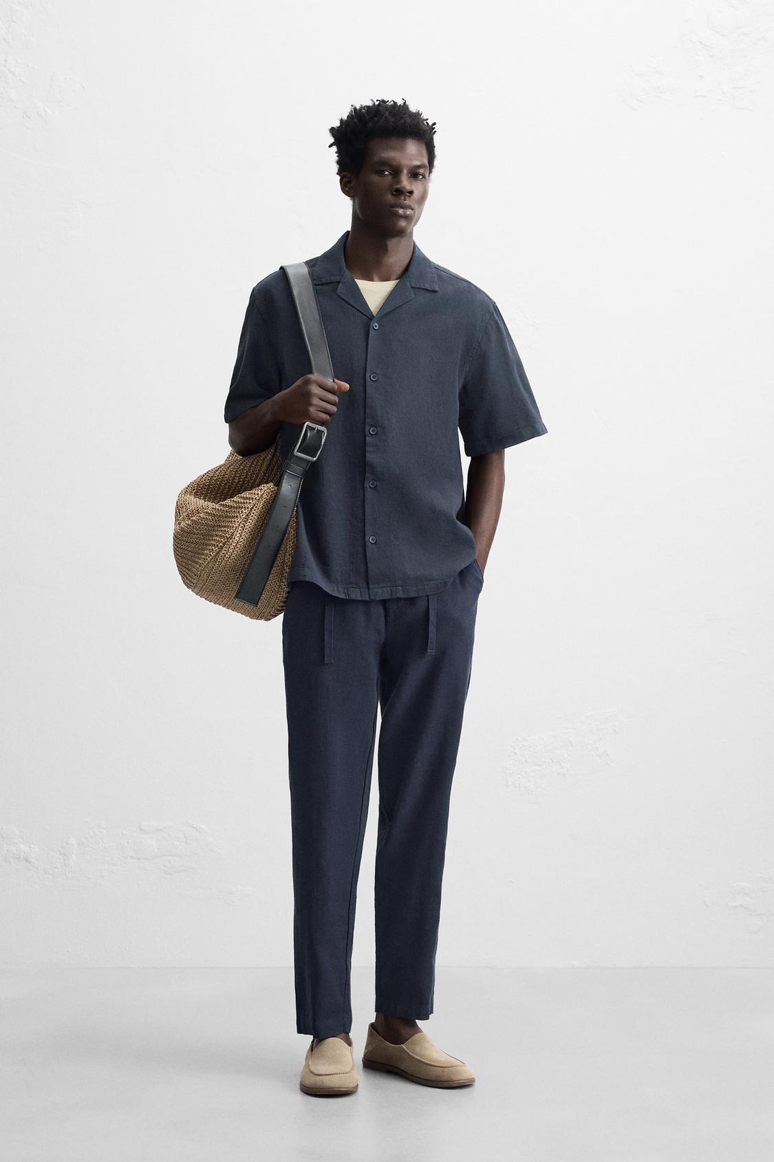 PANTALON AVEC LIN