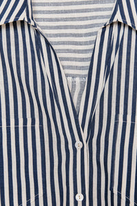 CHEMISE COURTE EN LIN