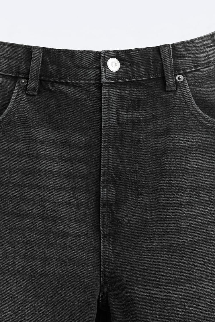 Short en Jean - Noir