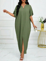 Robe caftan - Vert menthe